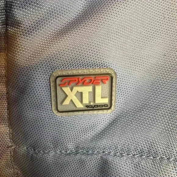 Spyder XTL 10,000 Ski Snowboarding Jacket Thinsulate Lite Loft Blue Black Size 8 - Picture 11 of 16